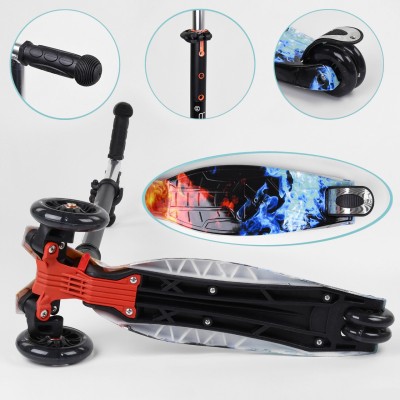 Самокат Best Scooter 25769/779-1517 светящиеся колёса