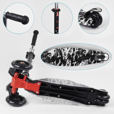 Самокат Best Scooter 25771/779-1512 светящиеся колёса
