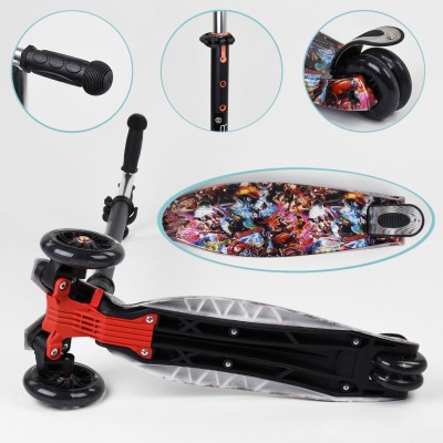 Самокат Best Scooter Maxi 25780/779-1544 светящиеся колёса