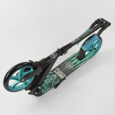 Самокат Best Scooter Wolf 49733 складной, амортизатор, подножка