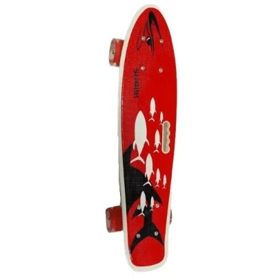 Скейт Пенни Борд Best Board S 70822 Со Светящимися Колесами Shark