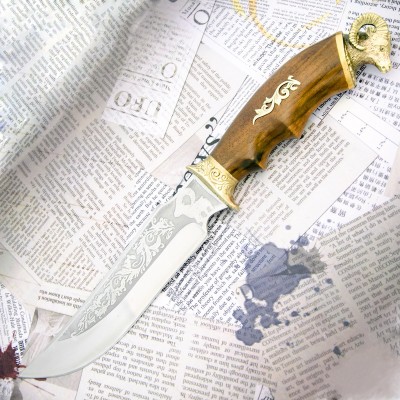 Охотничий туристический нож эксклюзивный Спутник Архар