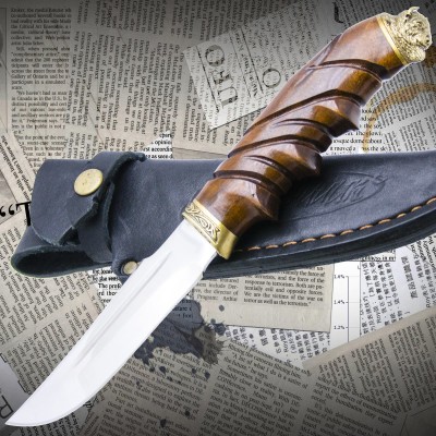 Охотничий туристический нож эксклюзивный Спутник Бизон