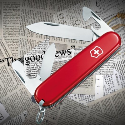 Швейцарский многофункциональный нож Victorinox 0.2503 Recruit