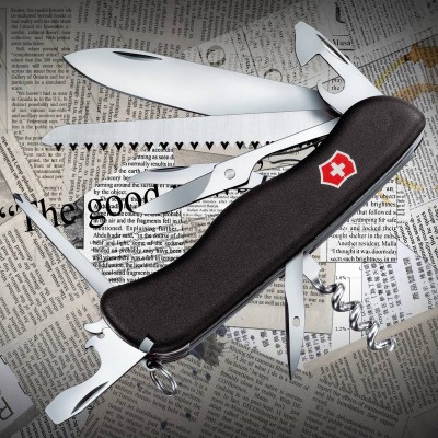 Швейцарский многофункциональный нож Victorinox 0.9023.3 Outrider Black