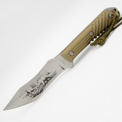 Охотничий туристический нож FDX -2 Медведь