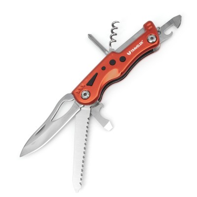 Швейцарский многофункциональный нож Traveler MS001G red