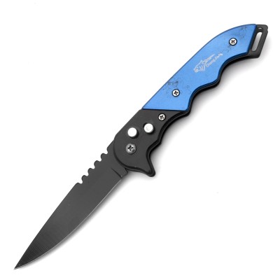 Нож складной F250 синий