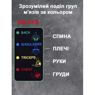 Доска упоры для отжиманий Push Up Board 14 в 1 универсальный переносной портативный тренажер платформа