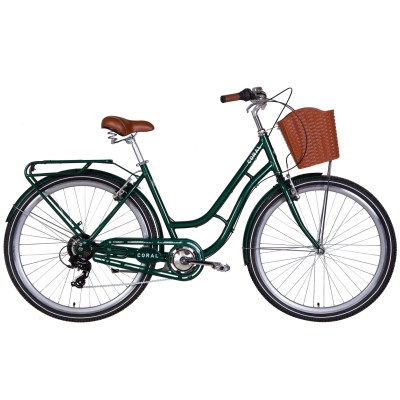 Велосипед 28" DOROZHNIK CORAL 2022 темно-зелений