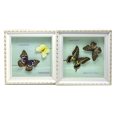 Бабочки в рамке (21х21х3 см) 25995