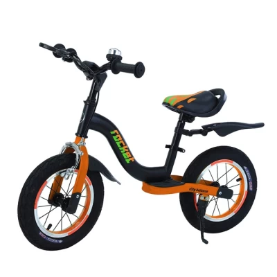 Беговел BALANCE TILLY Т-212520 Rocket Колеса 12 чорно-жовтогарячий Refurbished