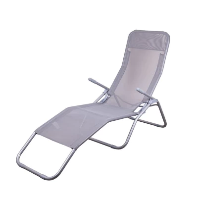 Складной шезлонг кресло раскладной Levistella GP20022017 GRAY