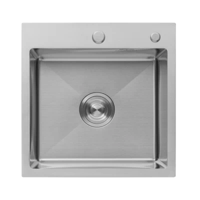 Мийка кухонна KRONER HANDMADE (KRP) Gebürstet-5050HM D3.0-1.0T215