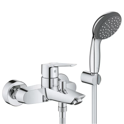 Змішувач для ванни Grohe QuickFix Start 23413002 з душовим гарнітуром