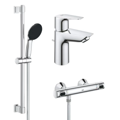 Набір змішувачів 2 в 1 для ванної кімнати Grohe QuickFix StartEdge S-Size UA202503TS