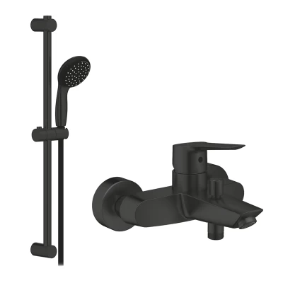 Смеситель для ванны GROHE QuickFix Start Black UA30330702